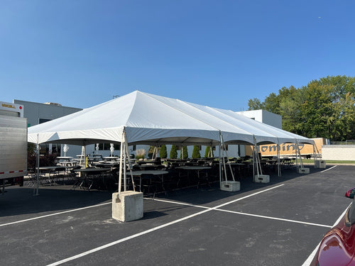 30 x 60 Foot Frame Tent (144-240 Seats)