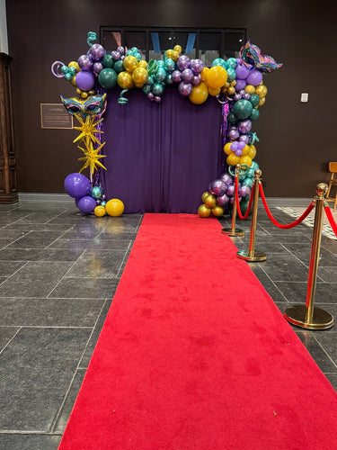 Pipe & Drape: Backdrop (3' and 8' heights), 10' Wide