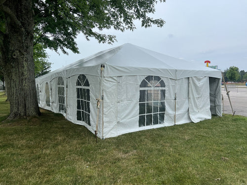 20 x 40 Foot Frame Tent (64-96 Seats)