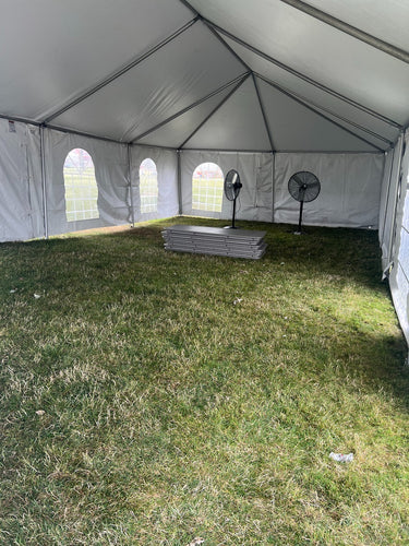 20 x 40 Foot Frame Tent (64-96 Seats)