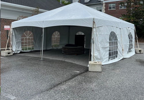 20 x 20 Foot Frame Tent (32-48 Seats)