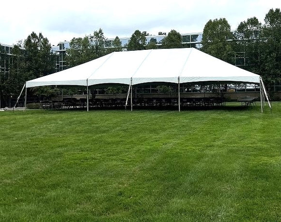 30 x 50 Foot Frame Tent (120-200 Seats)