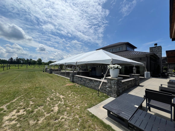 30 x 60 Foot Frame Tent (144-240 Seats)