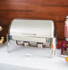 8qt. Roll Top Rectangular Chafer
