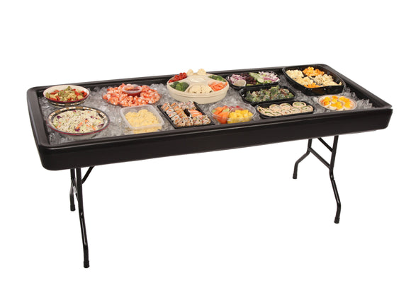 Chill Table - 6 foot - Black
