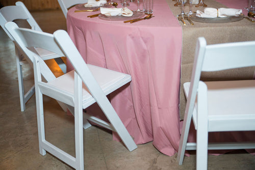 White Resin Padded Chair (Wedding Style)
