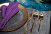 Gold Rim Glass 13 Charger