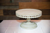 Vintage Off-White Cake Stand - 16