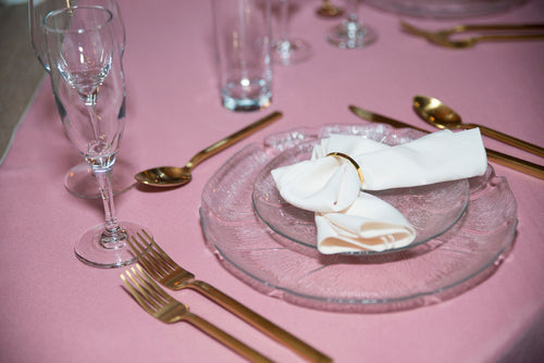 Glass Salad Plate