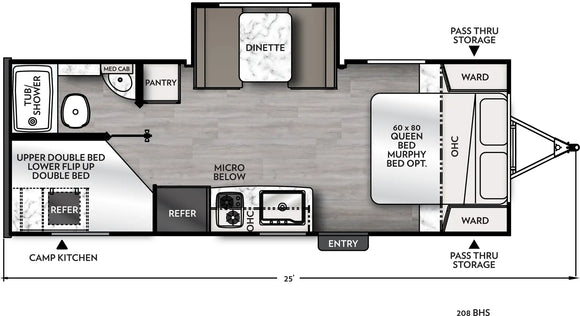 2025 Travel Trailer / Camper (RV) - 5000lbs