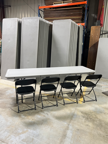 Table - 8' Rectangle - Plastic Banquet Table - Seats 8-10 (Most Popular)