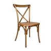 Chestnut Resin Crossback Chair