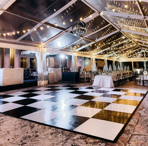 Black and White Dance Floor