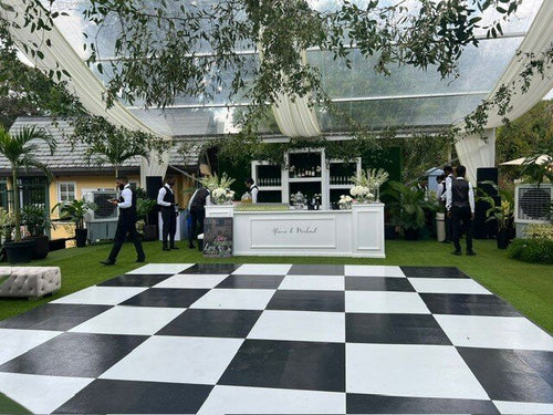 Black and White Dance Floor