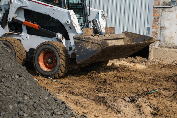 Mini bobcat loader