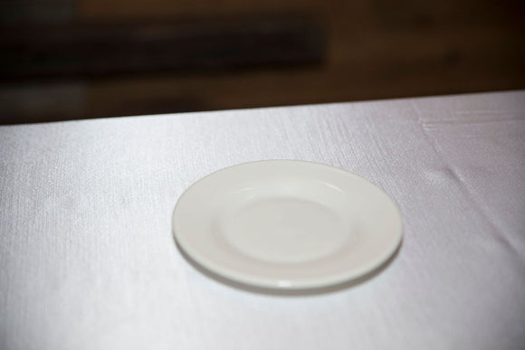 White Pearl Salad Plate