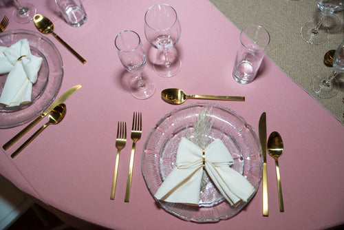 Matte Gold Cubed Tablespoon