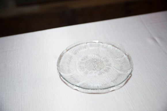 Glass Salad Plate