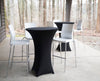 White High Back Outdoor Barstool