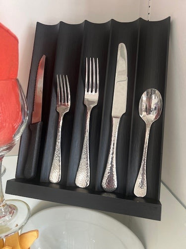 Hammered Stainless Steel Dinner Fork