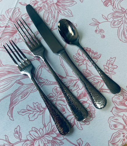 Hammered Stainless Steel Dinner Fork