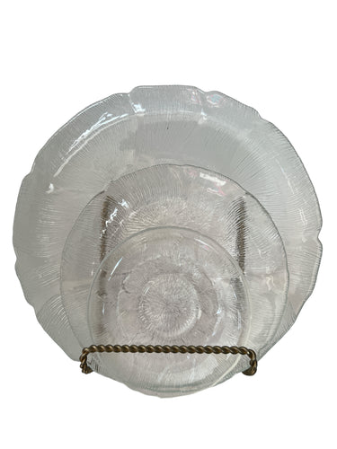 Glass Dessert Plate