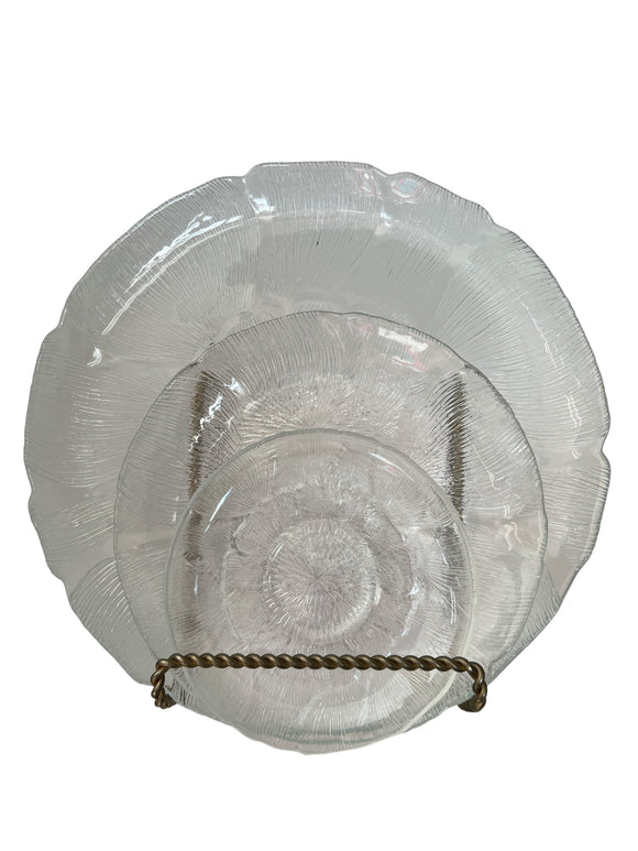 Glass Dessert Plate
