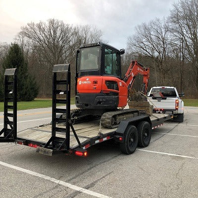 Mini Excavator 3.5 Ton - Kubota U35 - ENCLOSED CAB W/ Thumb