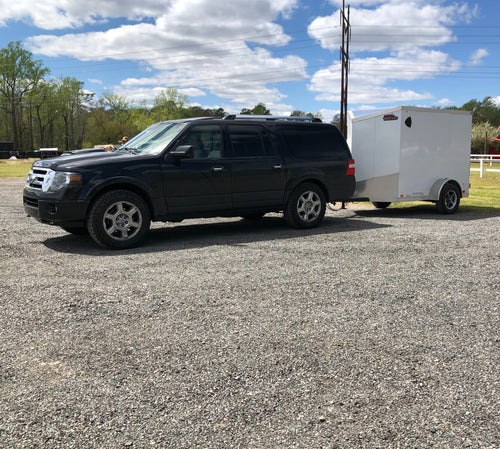 Trailer - Small Enclosed - 5x8 FT V Nose - 2990# GVWR