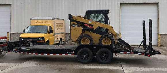 Trailer - Equipment (Large) - 14K GVWR - 20+2 FT DECK
