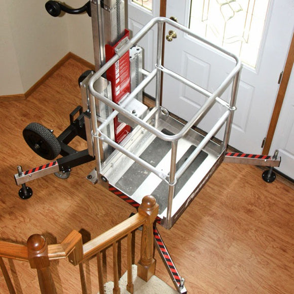 Drill Powered Man Lift - Reechcraft Powerlift M20 - 20 foot working height