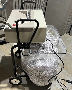 Oztec Commercial Paper Shredder - Model 1275 3/4 HP