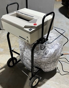 Oztec Commercial Paper Shredder - Model 1275 3/4 HP