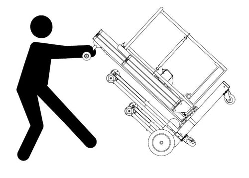 Drill Powered Man Lift - Reechcraft Powerlift M20 - 20 foot working height