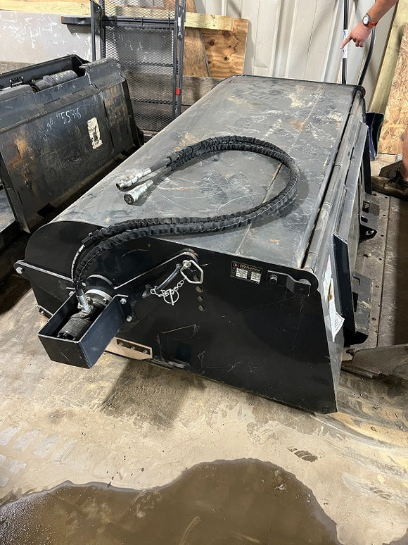Skid Steer Attachment - Sweeper 72