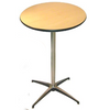 Bar / Cocktail / High-Top Round Table - 42 Tall, 30 Round