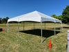 20x20 tent set up in the grass for a church event in North Royalton.