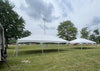 Tent rentals set up for Broadview Heights Home days. 