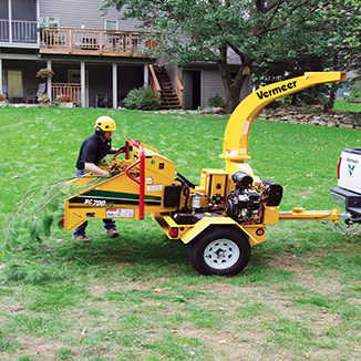 Brush Chipper - 25HP, 6
