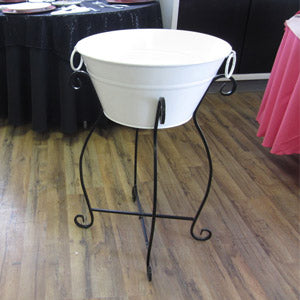 White Drink Bucket